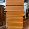 MOBICAN Minimal 5-Drawer Dresser w/ Undermount Drawer Glides