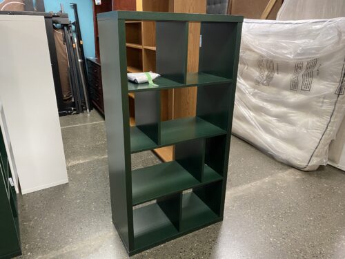 IKEA Kallax Green Shelving Unit