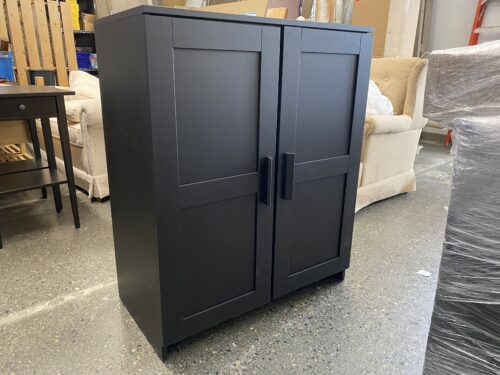 IKEA Brimnes Black Cabinet