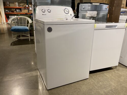 NEW! AMANA Dual Action Agitator Top Load Washer Model #NTW451GFW4