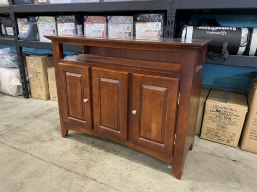 MASTER DESIGN Red Toned 3 Door Buffet