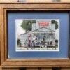 Set of Jack Meyers Framed Folk Art Prints