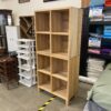 Pine Look Double Stack 4 x 2 Cubbie Shelf