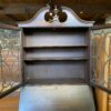 ROCKFORD Locking Vintage Secretary Desk Hutch w/ Key