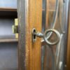 ROCKFORD Locking Vintage Secretary Desk Hutch w/ Key