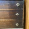 ROCKFORD Locking Vintage Secretary Desk Hutch w/ Key
