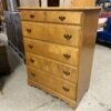 Classic 6 Drawer Dresser w/ Brass Hardware