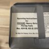 RIDGID Heavy Duty Flaring Tool