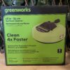 NEW! GREENWORKS 12" Surface Cleaner Pressure Washer Attachment