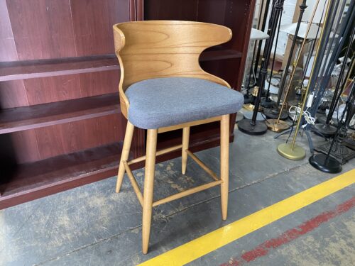 NOBLE HOUSE MCM Style Upholstered Barstool