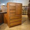 BLACKHAWK Blonde Hard Wood 7-Drawer Armoire