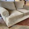 DREXEL Heritage Tan Loveseat w/ Arm Covers