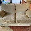 DREXEL Heritage Tan Loveseat w/ Arm Covers