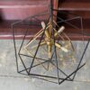 Modern Geometric Sputnik Style Light Fixture