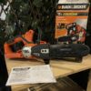 BLACK&DECKER 18v Cordless Chainsaw Model #CCS818