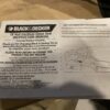 BLACK&DECKER 18v Cordless Chainsaw Model #CCS818