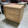 PALLISER Natural Oak 2 Drawer Canadian Nightstand