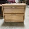 PALLISER Natural Oak 2 Drawer Canadian Nightstand