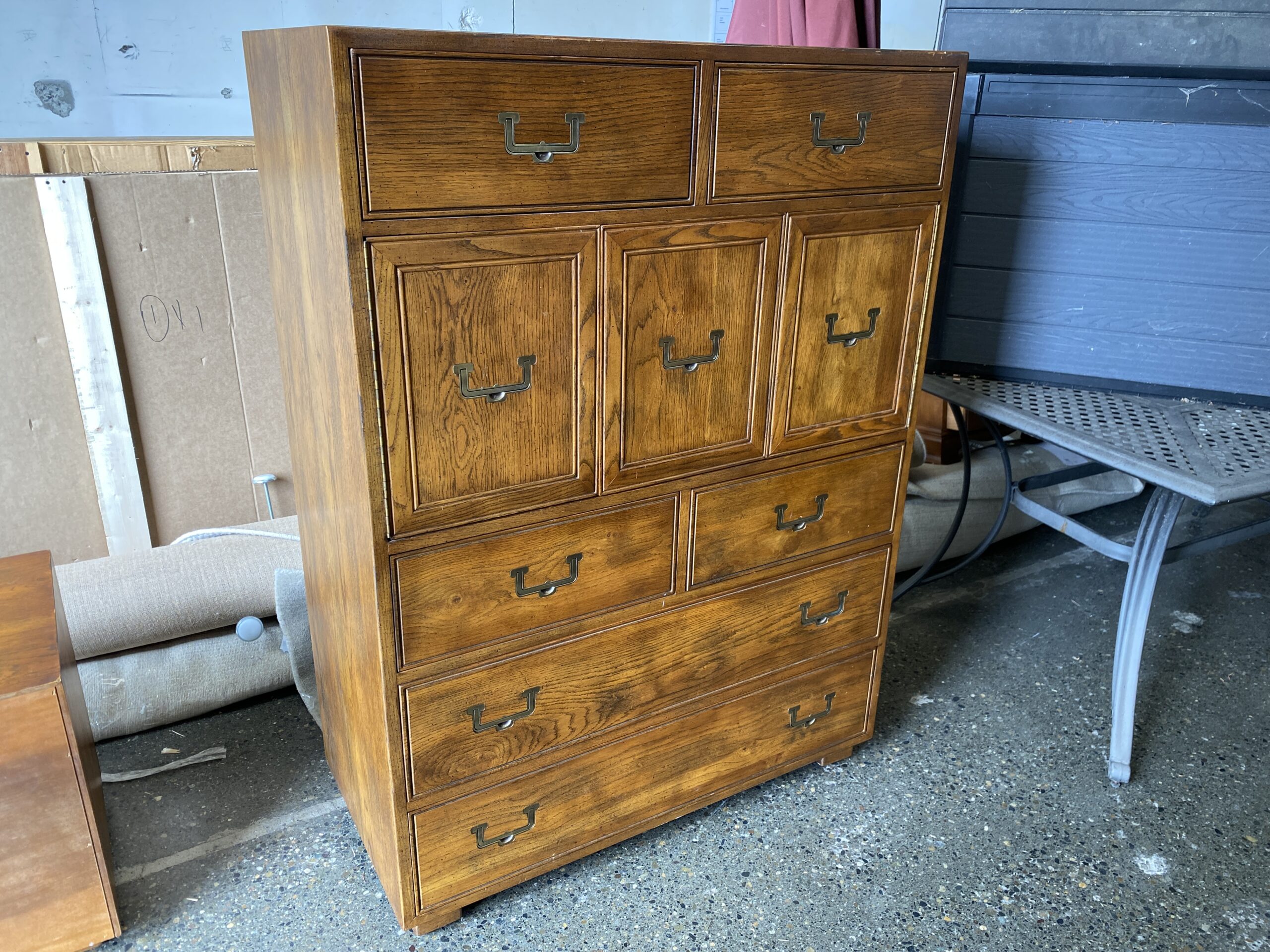 HENREDON Artifacts MCM 7 Drawer Dresser