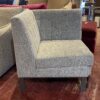 STEELCASE Chic Minimal Grey Corner Chair