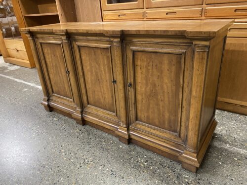 HERITAGE Rustic Wooden 3 Door Sideboard