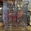 QUANTUM STORAGE SYSTEMS Lockable Rolling Metal Merchandise Cage