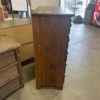 Dark Oak Finished Rustic 5 Drawer Dresser