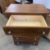 Dark Oak Finished Rustic 5 Drawer Dresser