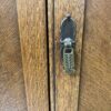 Oaky Vintage Herringbone Grained Armoire