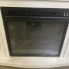TWIN STAR Rossville White TV Stand and Faux Fireplace