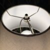 Twisted Chrome Silver Table Lamp