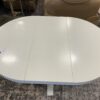 WEST ELM Poppy Classic and Clean White Oval Table