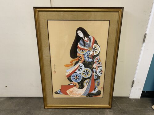 "Dark Haired Geji" Chinese Art Print