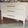 RESTORATION HARDWARE French Contemporary Closed 3-Drawer Nightstand