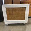 Marble Topped Burl Faced Secert Drawers Nightstand