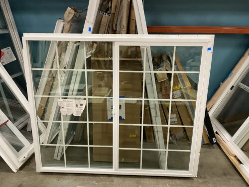 MILGARD 60 x 75 Muntin Sliding Window