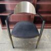 Post Modern Black & Metallic Dining Chair