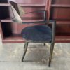 Post Modern Black & Metallic Dining Chair