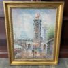 Parisian Street Oil Painting by Burnett
