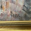 Parisian Street Oil Painting by Burnett