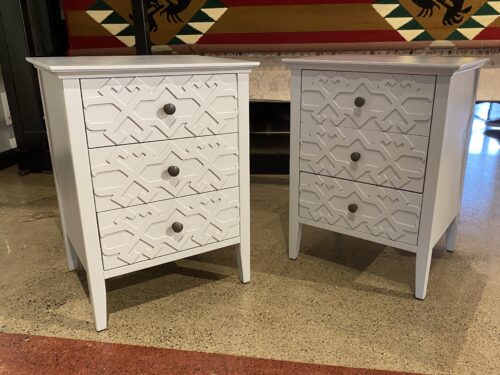 Overcast Blue-Grey Nightstand Set (2)