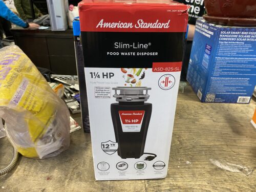 NEW! AMERICAN STANDARD Slimline Food Waste Disposal 1.25 HP