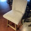 Stylish Swiveling Barstool in Off-White