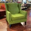 Seahawks Turf Green Wingback Armchair