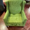 Seahawks Turf Green Wingback Armchair