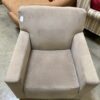 Taupe Square Frame Arm Chair