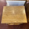 WHITE CLAD Antique Oak Ice Box Style Cabinet