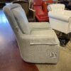 BASSETT Grey Fabric Rocking Swivel Chair