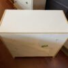 Contemporary White 3-Drawer Dresser