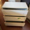 Contemporary White 3-Drawer Dresser